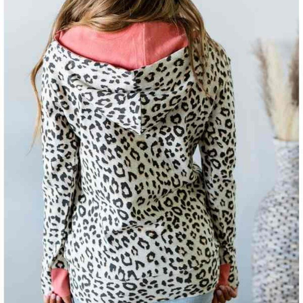 Ampersand Ave Spot On Full Zip Hoodie, NWT, XXL - Picture 2 of 3